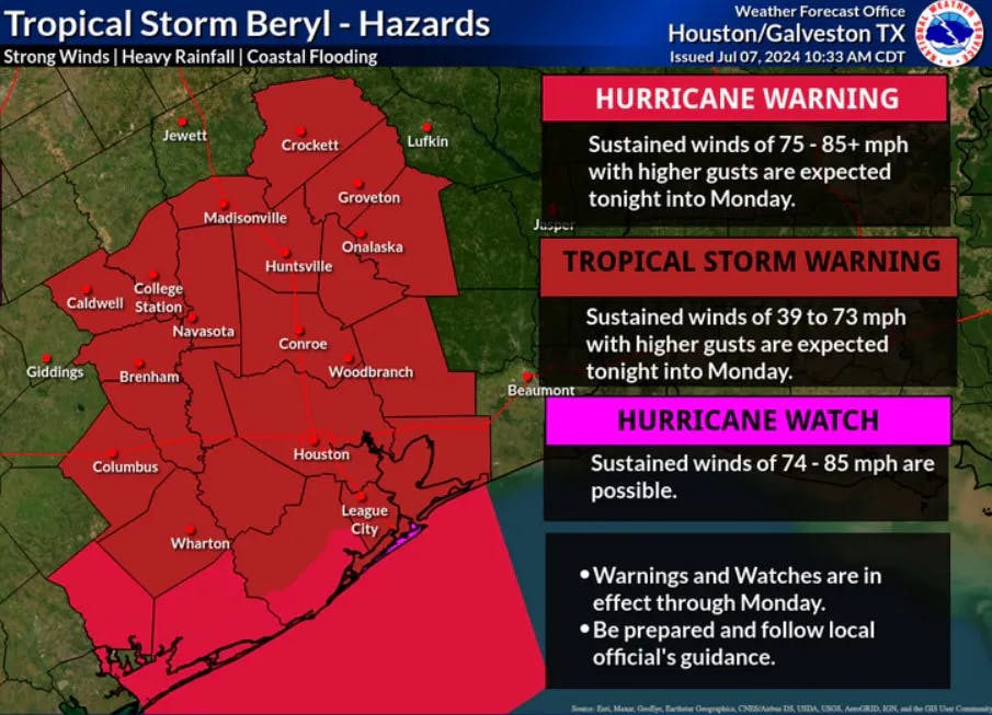 Hurricane Beryl